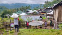 Dusun Tangkampulit, Desa Tangkam Pulit, Kecamatan Batulanteh, Kabupaten Sumbawa, NTB, dilanda bencana alam likuifaksi. (Sumber BPPD Kabupaten Sumbawa)