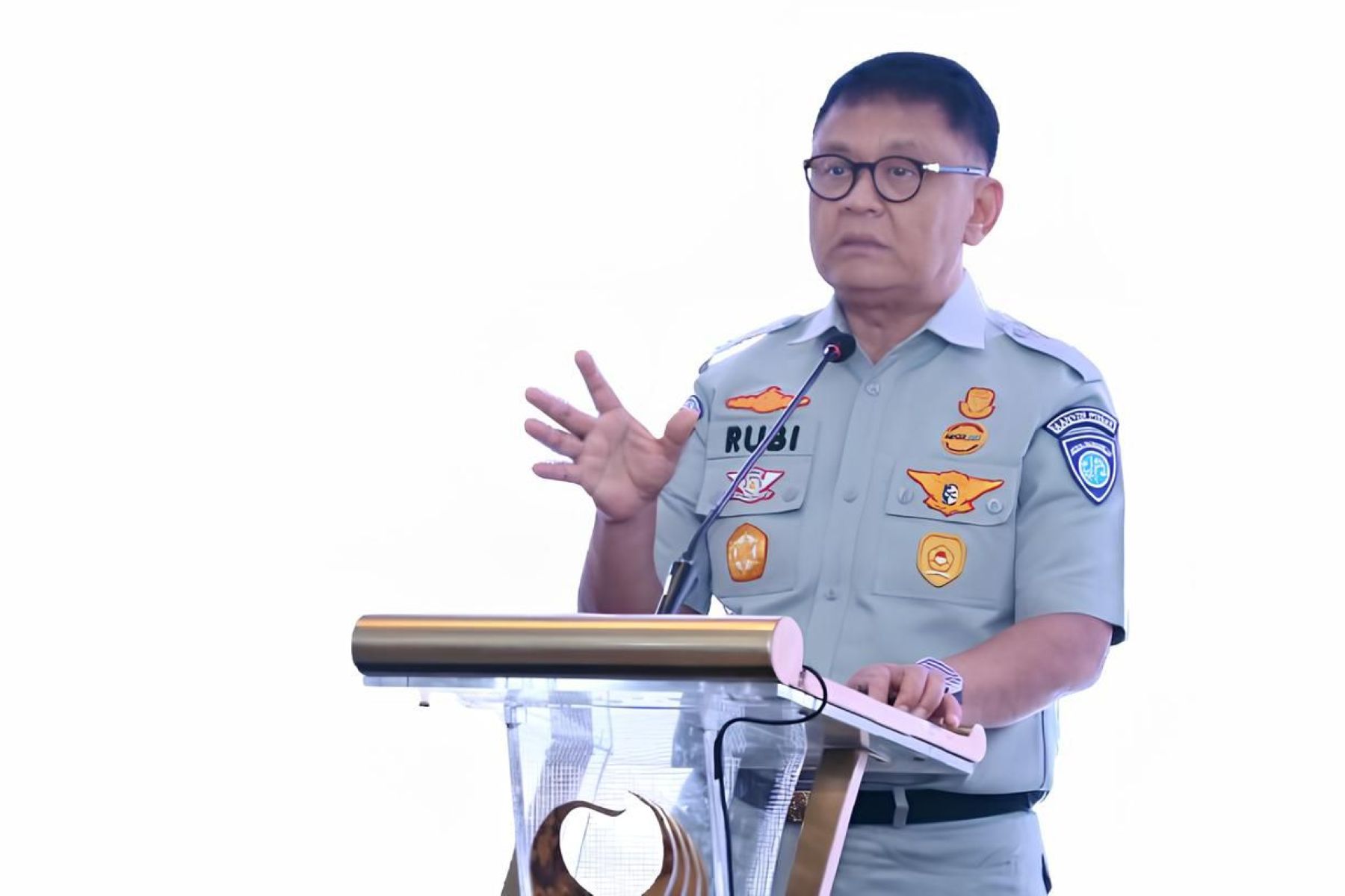Plt. Direktur Utama Jasa Raharja, Rubi Handojo.