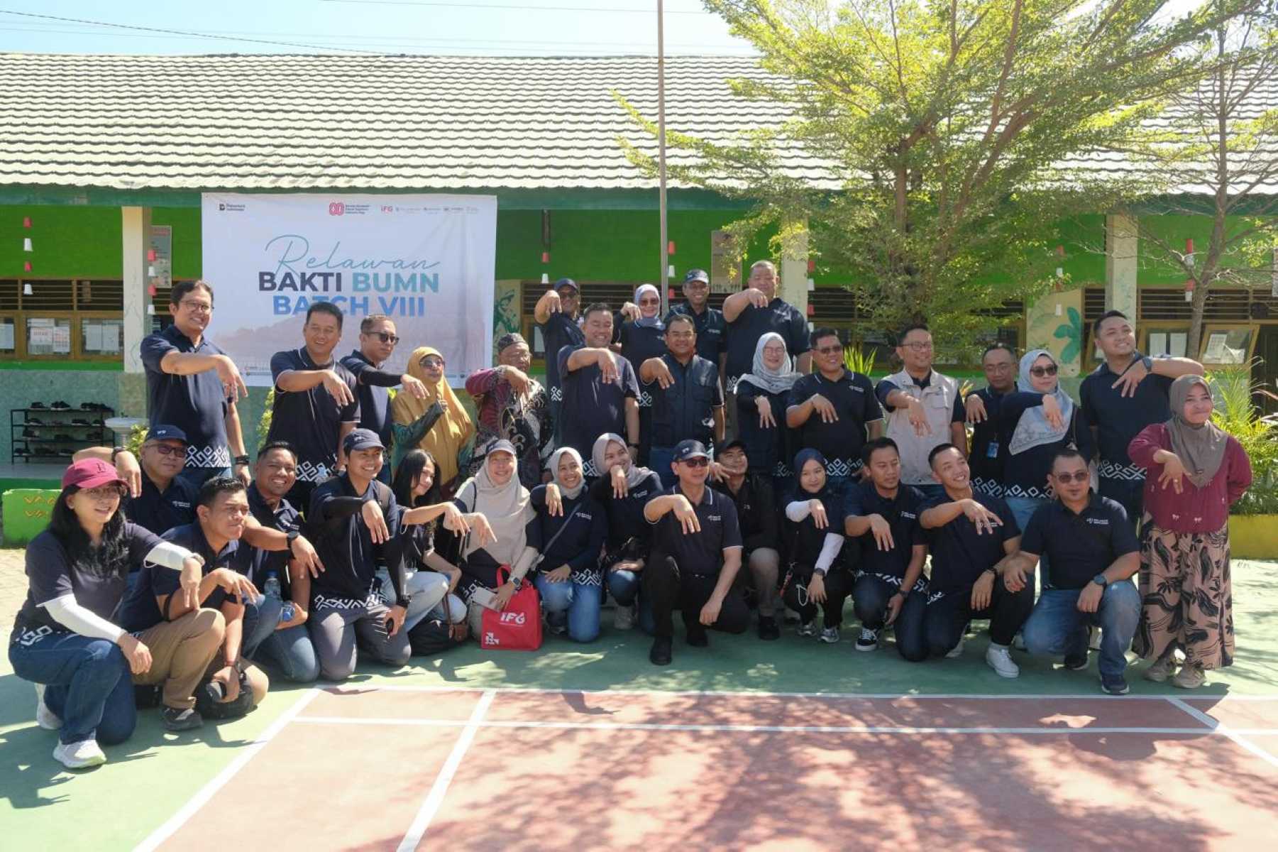 Relawan Bakti BUMN Batch VIII untuk Tingkatkan Kesejahteraan Warga Desa Salenrang, Maros.