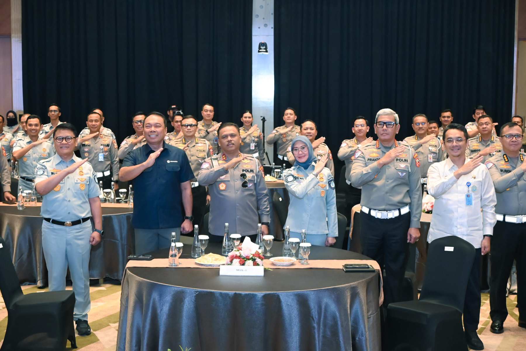 Jasa Raharja dan Korlantas Polri Perkuat Sinergisitas melalui Perjanjian Kerja Sama.