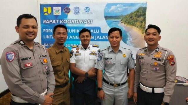 Cegah Laka Lantas di Sumbawa Barat, Jasa Raharja Sumbawa Gelar Rapat Koordinasi FKLLAJ Bersama Stakeholder.