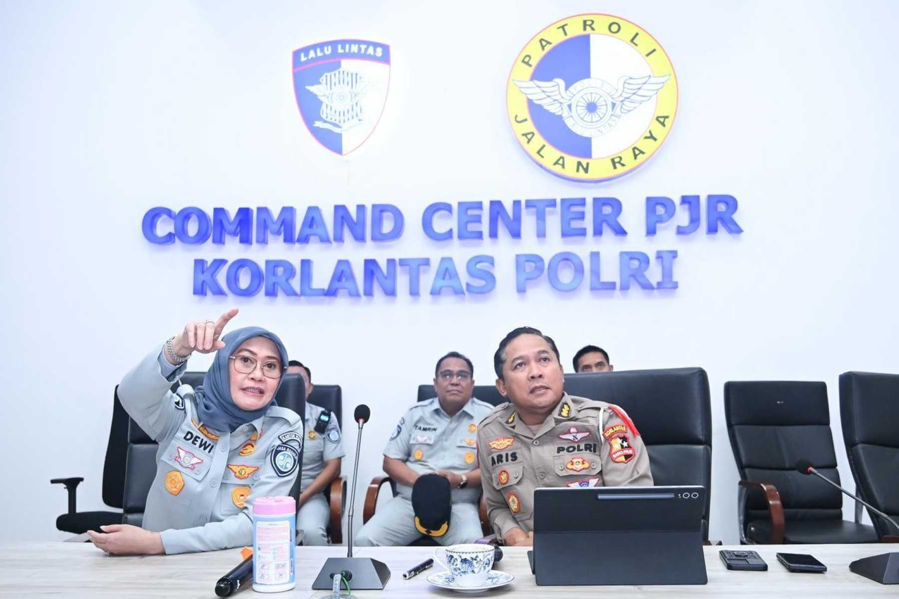 Pembukaan One Way Nasional Arus Balik Idulfitri 2026 Resmi Dimulai, Jasa Raharja Himbau Masyarakat Prioritaskan Keselamatan Pada Arus Balik.