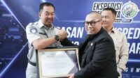 Jasa Raharja Hadir dalam Pelepasan Ekspedisi Elshinta Mudik Lebaran 2026, Perkuat Kolaborasi Keselamatan Transportasi Nasional.