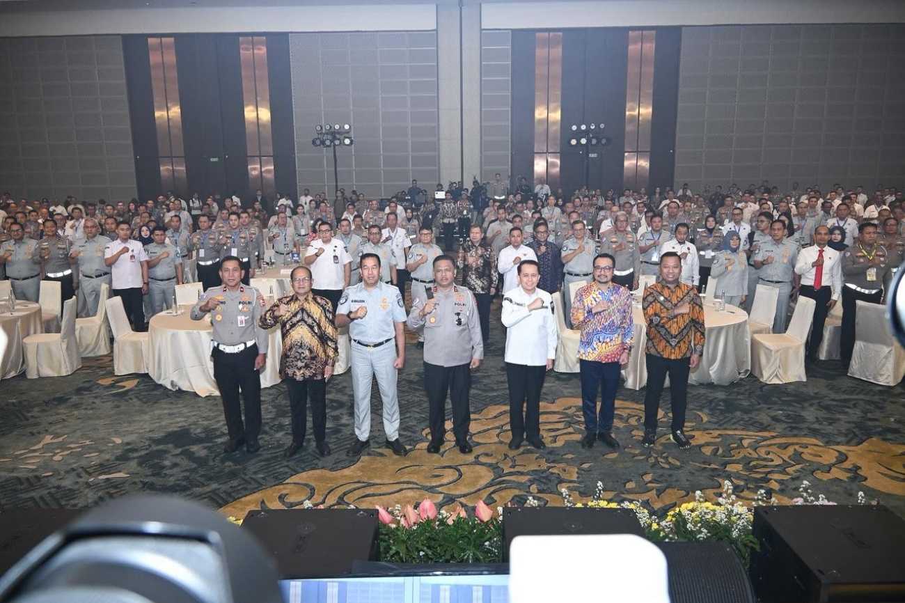 Jasa Raharja Perkuat Transformasi Digital dalam Rakor Pembina Samsat 2026 di Semarang.