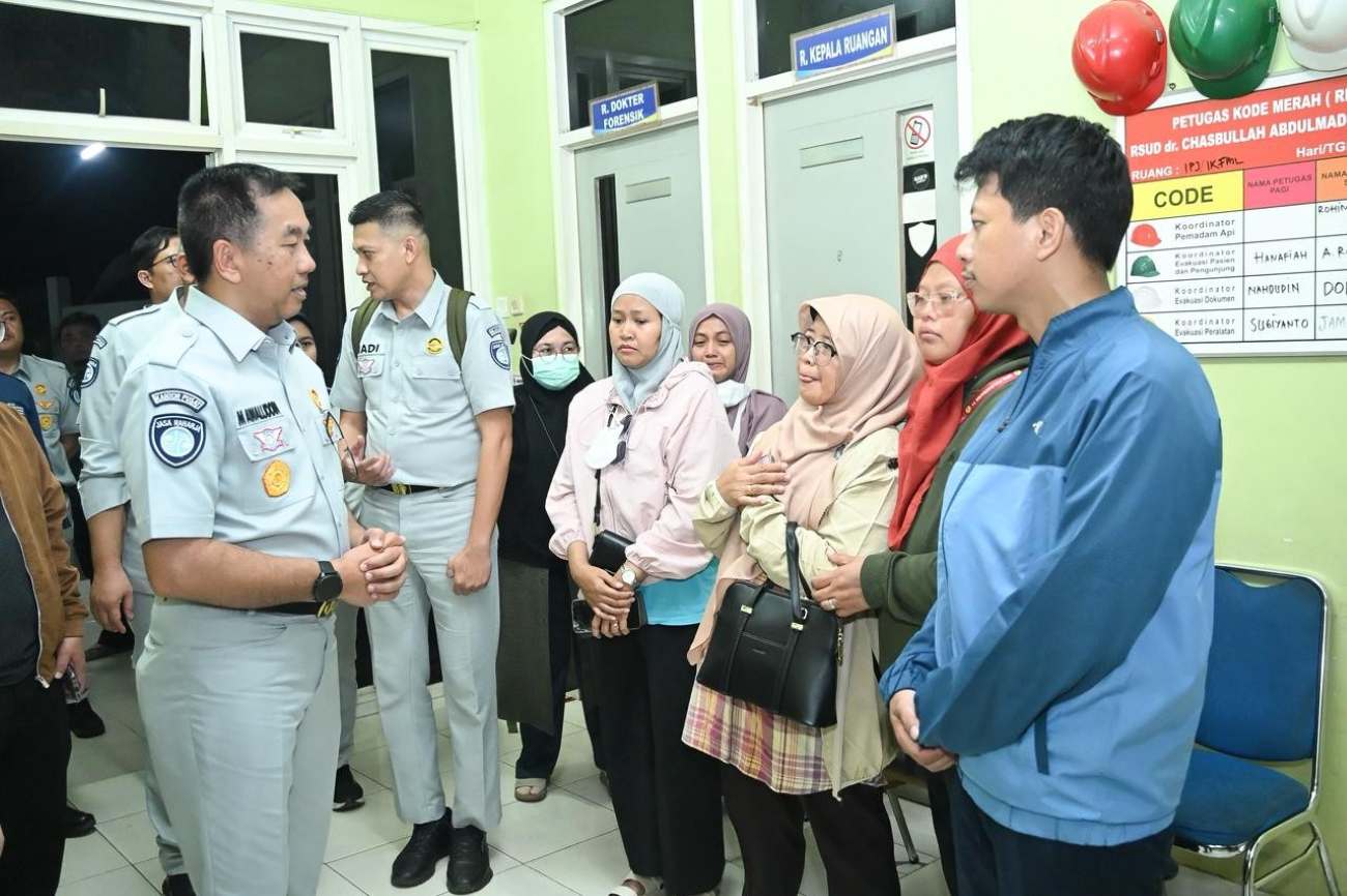 Jasa Raharja Pastikan Jaminan bagi Korban Kecelakaan Kereta Api di Stasiun Bekasi Timur.