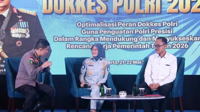 Hadiri Rakernis Dokkes Polri 2026, Jasa Raharja Perkuat Sinergi Penanganan Korban Kecelakaan Lalu Lintas.