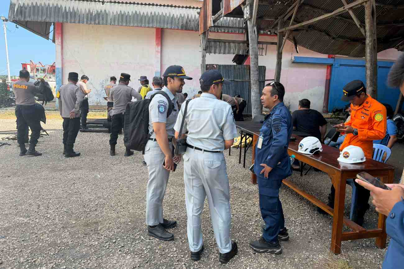 Jasa Raharja Jamin Seluruh Korban Kebakaran KM Mutiara Sentosa II di Perairan Sumenep.