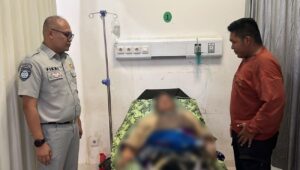 Jasa Raharja Gerak Cepat Pastikan Perlindungan Korban Kebakaran KMP Putri Yasmin di Lombok Barat.