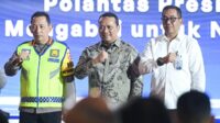 Jasa Raharja Apresiasi Polda hingga Polres melalui IRSMS Award di Syukuran Hari Lalu Lintas Bhayangkara ke-71.