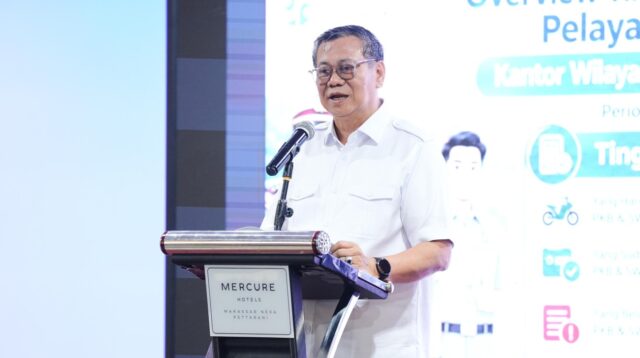 Jasa Raharja Dorong Penguatan Data dan Layanan Samsat di Agenda Rakor Monev Samsat Sulawesi Selatan.