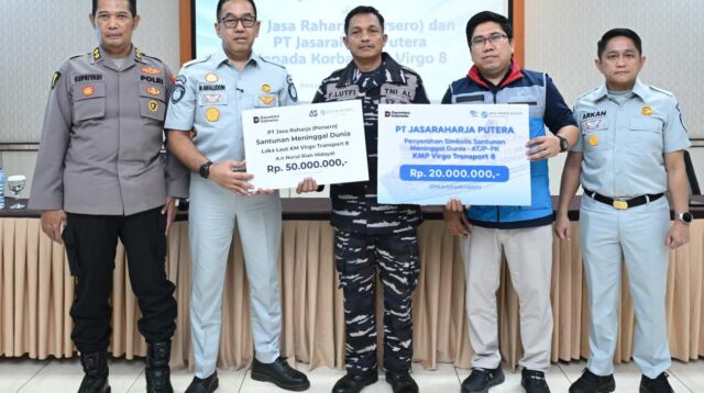 Satu ABK Korban Meninggal Dunia KM Virgo Kembali Teridentifikasi, Jasa Raharja Serahkan Santunan kepada Keluarga Korban.